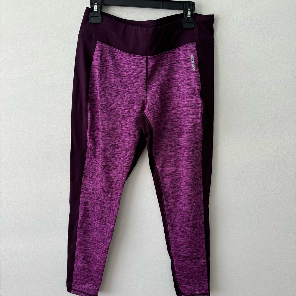 Reebok Purple Athletic Leggings